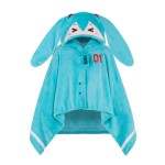 Vocaloid Hatsune Miku Moeyu Miku Merch Cape Hooded Blanket